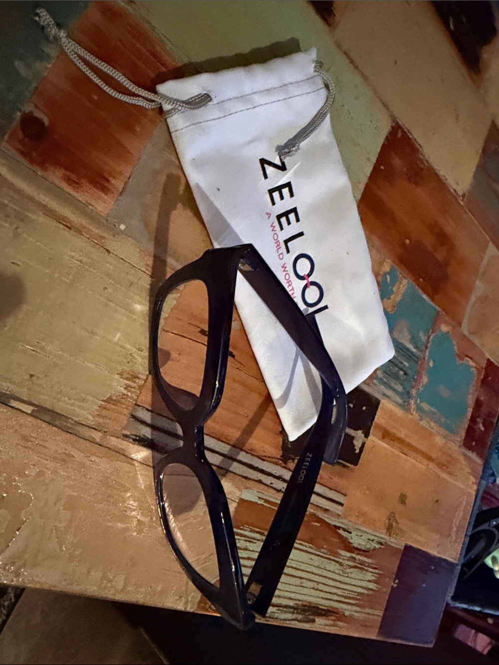 Zeelool Black Women's Rectangular Reading Glasses 2.0